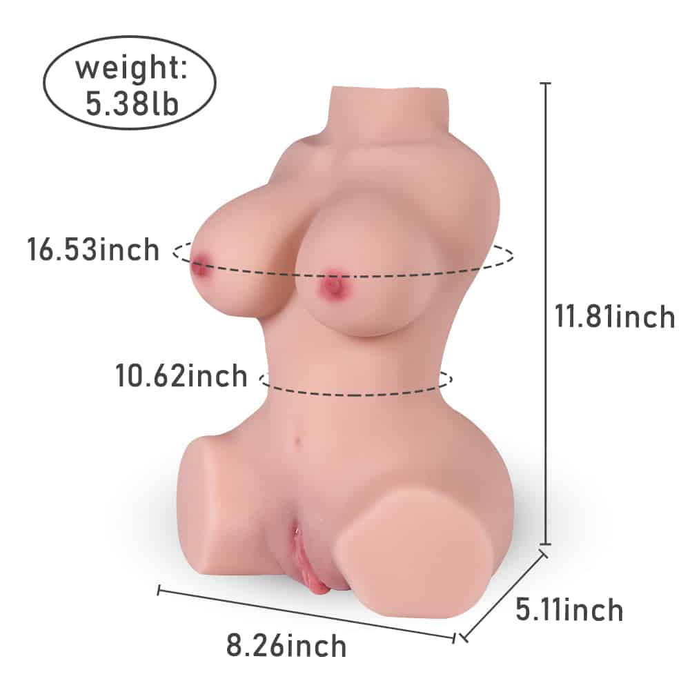 Minitorso – Sofisticada Muñeca Sexual Femenina de 2,5 kg-essexdoll.com Minitorso – Sofisticada Muñeca Sexual Femenina de 2,5 kg-essexdoll.com
